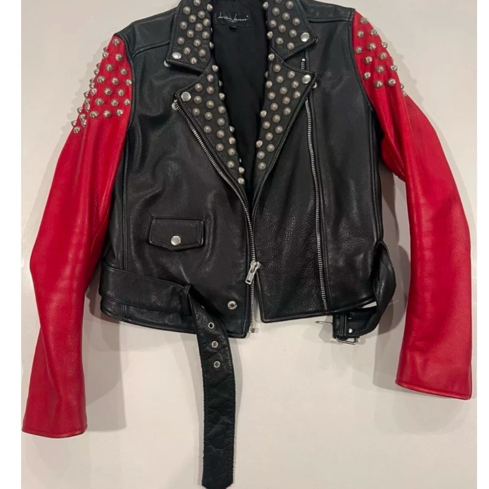 Custom Christian Benner Leather Jacket
